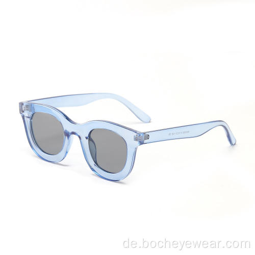 Quadratische Sonnenbrille Luxusmarke Reise Kleine Rechteckige Sonnenbrille
